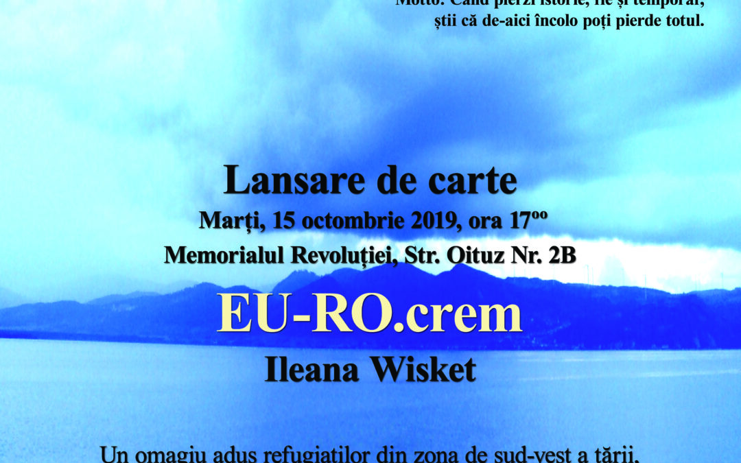 Lansarea cărții Eu-ro.crem