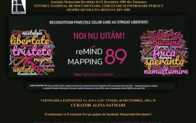 Vernisarea expoziției Noi nu uităm, reMIND MAPPING 89