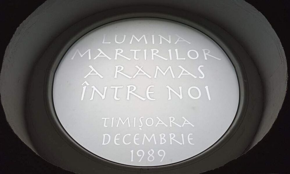 Program  comemorativ 2022 la Memorialul Revoluției