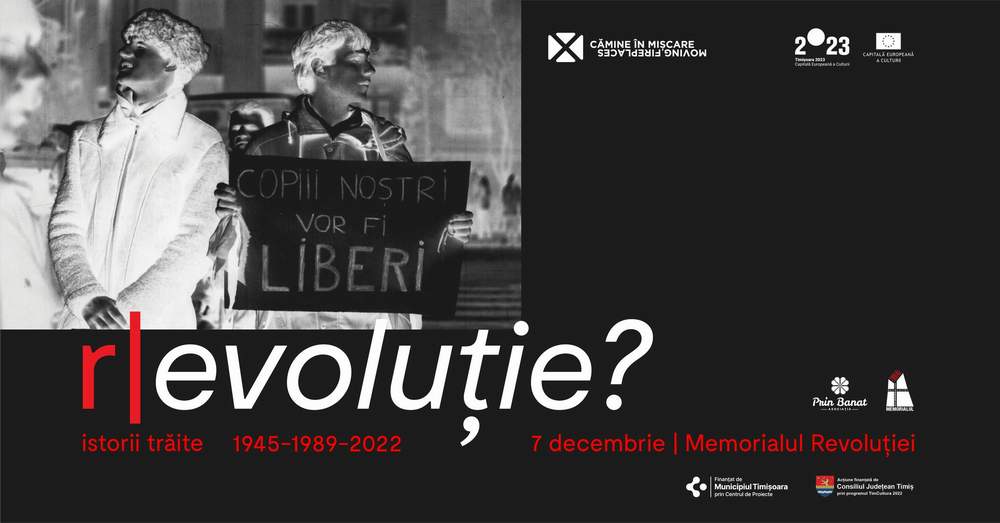 Vernisarea expoziției – eveniment „(r)evoluție? istorii trăite 1945-1989-2022”