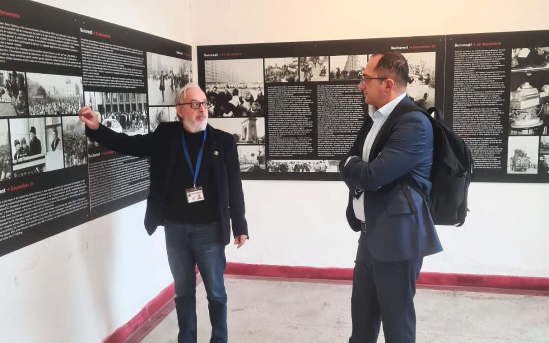 Vizita domnului Alexandru Postica, președintele Asociației Foștilor Deportați și Deținuți Politici din Republica Moldova