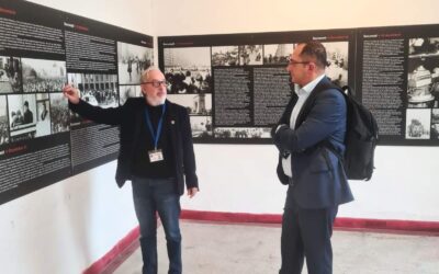 Vizita domnului Alexandru Postica, președintele Asociației Foștilor Deportați și Deținuți Politici din Republica Moldova
