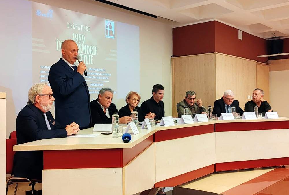 Dezbatere publică: „1989 – ÎNTRE MEMORIE Șl JUSTIȚIE”