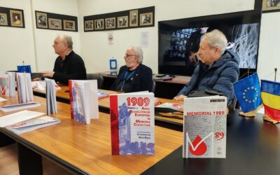 Lansare de carte la Editura Memorialul Revoluției